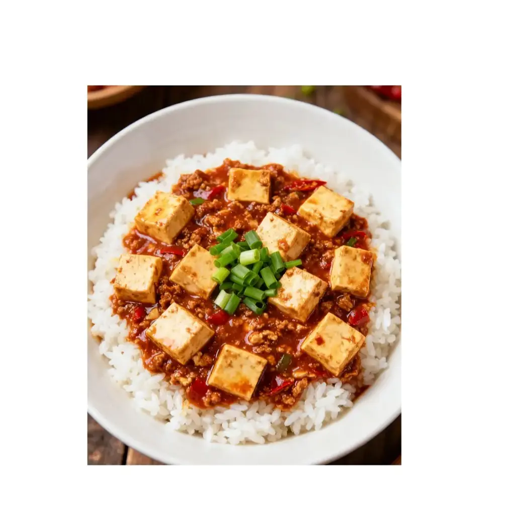 麻婆豆腐飯